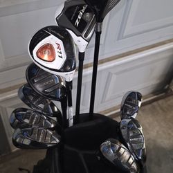 Complete Golf Set – TaylorMade Burner Driver, RBZ Fairway, Cobra Irons + OGIO Bag