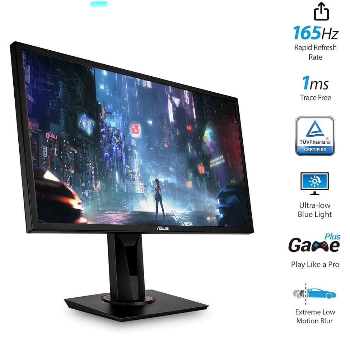 Asus Vg248qg Asus G Sync 165hz Asus Vg248 165hz Ms Gaming Monitor