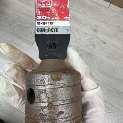 Milwaukee 2-9/16 in. Carbide SDS-PLUS Masonry Core Bit