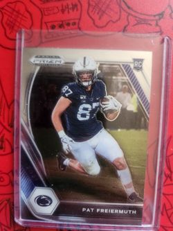 2021 Panini Prizm Draft Picks #127 Pat Freiermuth RC Steelers