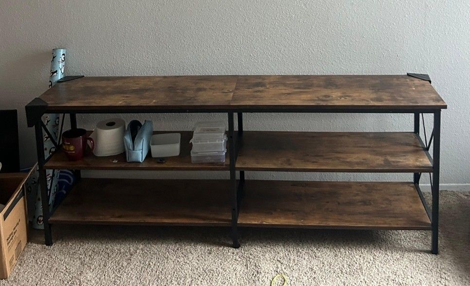 Tv Stand/ Desk 60 Inches Plus