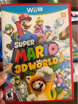Super Mario 3d world Wii U