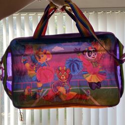 Lisa Frank Vintage Cheerleading Bears Messenger Bag