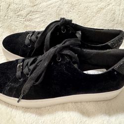 Michael Kors Women's Poppy Velvet Sneakers Size 9.5M