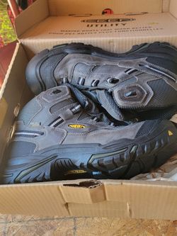 New 11 KEEN 'Braddock' Steel Toe Work Boot