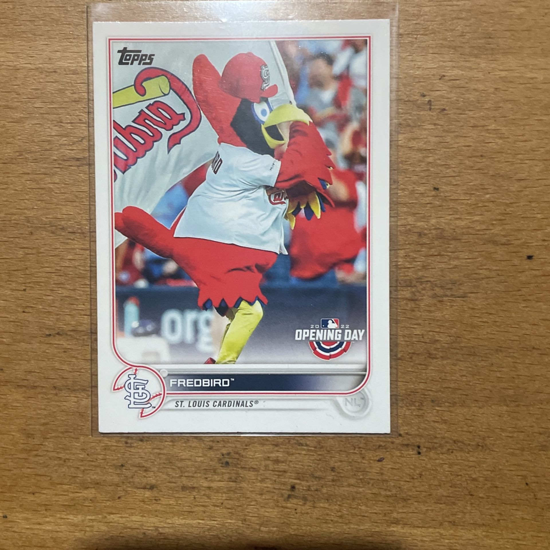 2022 TOPPS OPENING DAY “ FREDBIRD “ CARD 