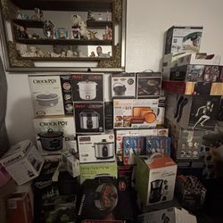 Kitchen and home appliances for sale (individual and new)