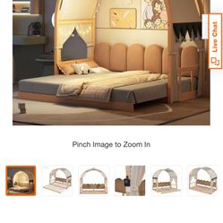 Harper And Bright Designs Floor Bed 