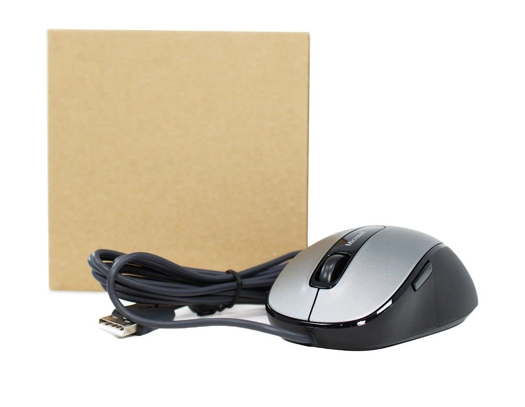 MICROSOFT  Comfort Mouse 4500 For Business. use with desktop computers and laptops.
