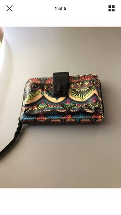 Sakroot wallet crossbody cell bag- new