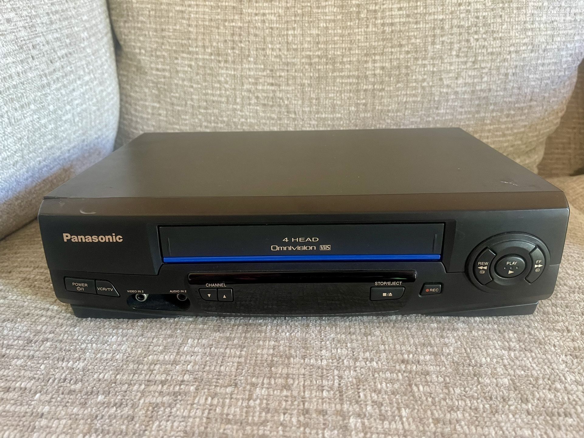 Panasonic Omnivision 4-Head VCR VHS Recorder/Player PV-V4021 