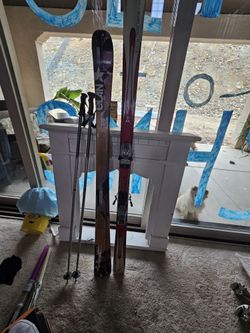 Skis And Poles