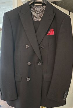 Men's Black Vinci Philosophy Suit