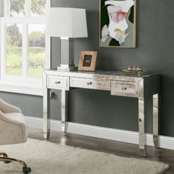 Brand New Glam Mirror Console Table 