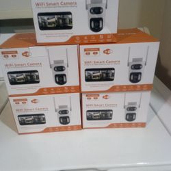 5 WiFi Surveillance Cameras New In Boxes@ $40
