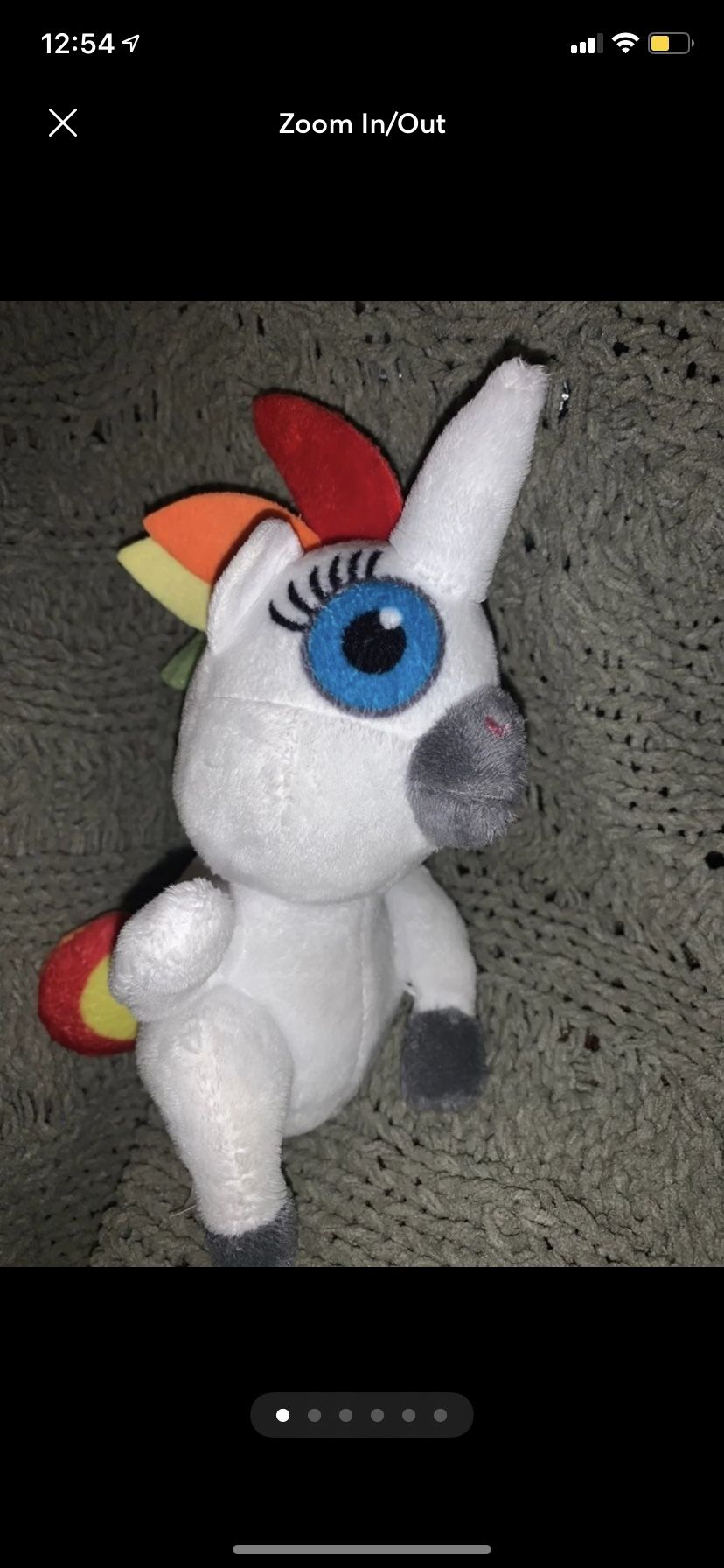 Rainbow Unicorn - Dookie The Pooping Unicorn Plush Doll