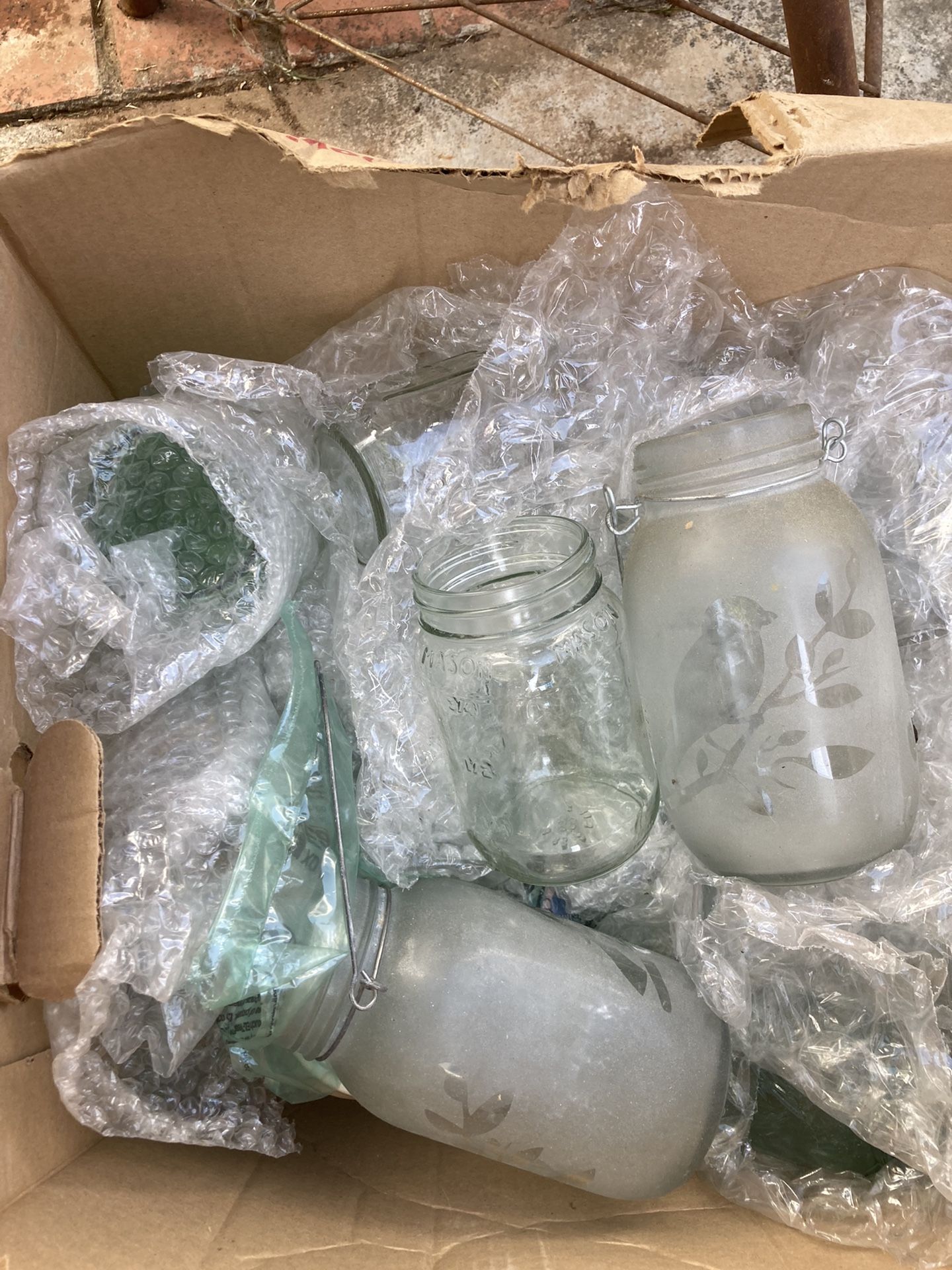 Assorted Mason Jars