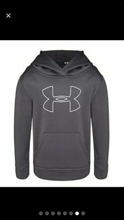 NEW Boys Size 7 Under Armour Hoodie Sweatshirt