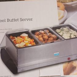 Counter Cook Stainless Steel Buffet Server