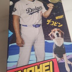 Shohei Ohtan with Decoy i LA Dodgers Bobblehead