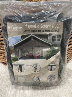 Innhom Magnetic Screen Door for Garage