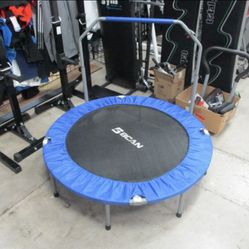Used BCAN Personal Fitness Trampoline rebounder 34" (Read The Description)