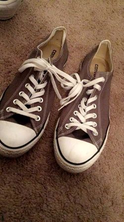 Grey converse