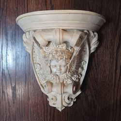 Gorgeous Ornate Cherub Wall Decor 