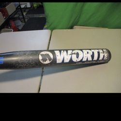 Used Worth Krecher XL End Load USA Slowpitch Softball bat 34" 27oz ( Read The Description)