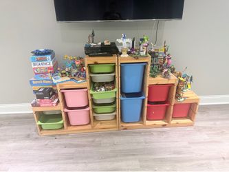IKEA Trofast Storage System + Bins