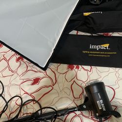 Godox SL60W’s Stands+Softbox Video Lighting Kit