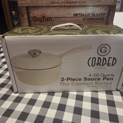 Corded Ware 2pc Saucepan Set 