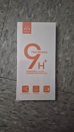 Mkeke 9H+ Tempered Glass Screen Protector 3-Pack