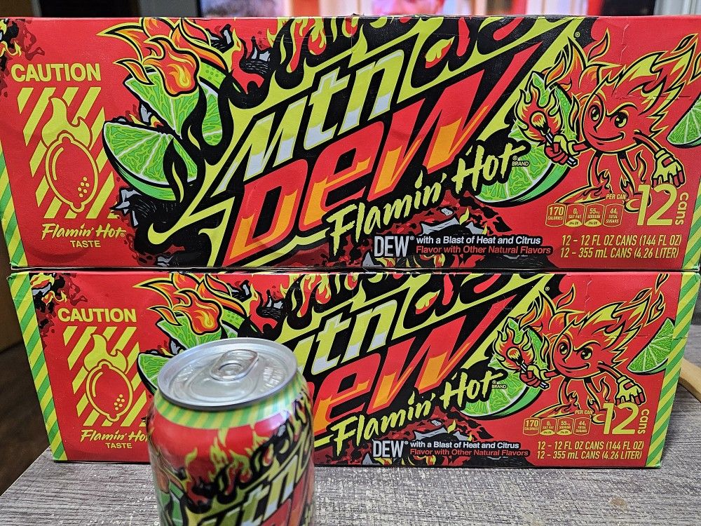 Mtn Dew Flamin Hot