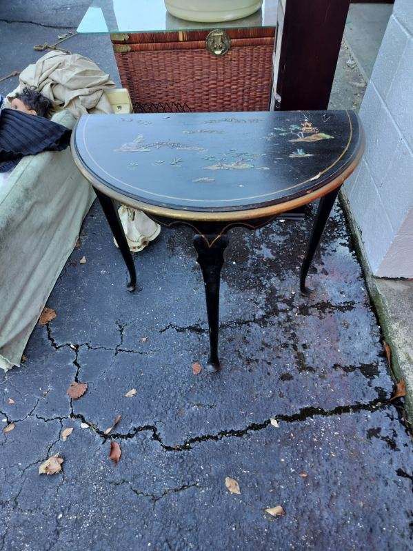 Antique Library Table