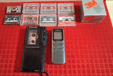 Tape & Voice Recorder Bundle