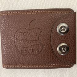 Mens Leather Foldable Pocket Wallet