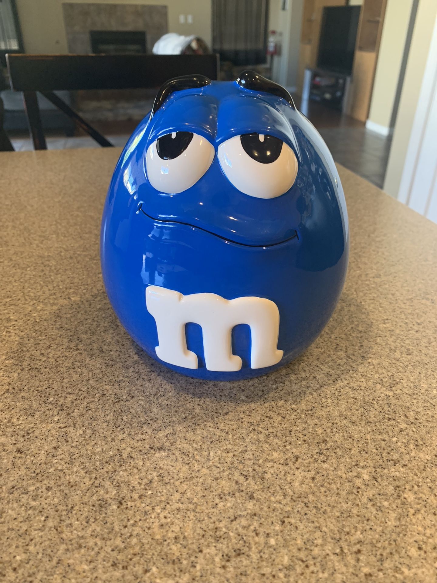 Blue M&M’s Candy/Cookie Jar
