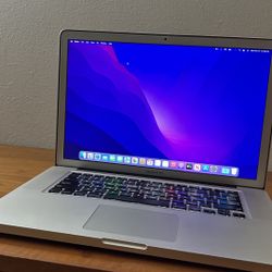 Apple MacBook Pro 13” I5/8GB/256GB SSD $140