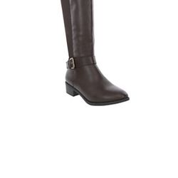 New Tall Riding Boots Brown Color 1.5 In Heel. Size 8 and 9
