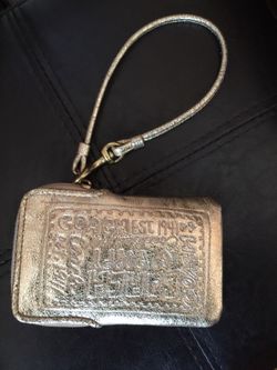 Coach poppy wristlets