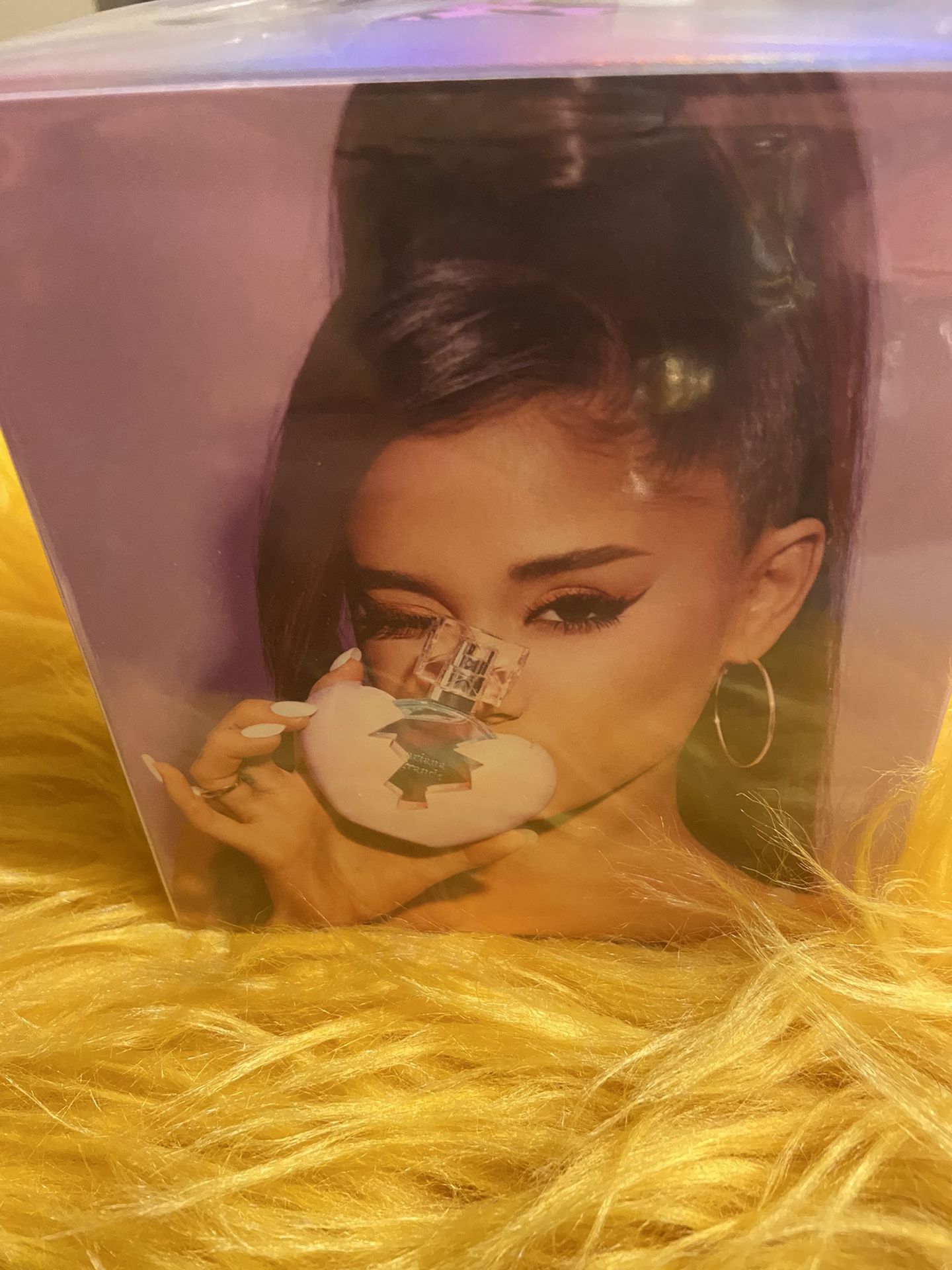 Brand New purple Heart Ariana Grande Thank U Next 2.0 Perfume with Multicolor Box