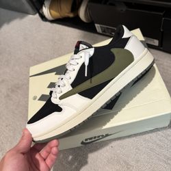 Jordan 1 Travis Scott Olive Size 11