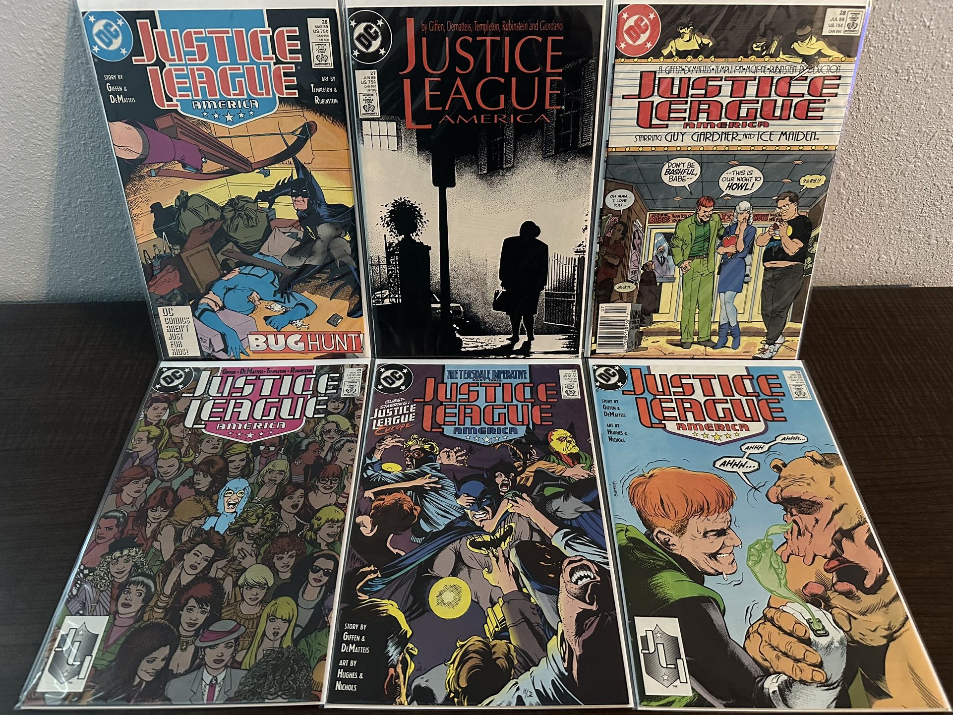 Dc Comics Lot Justice League America
