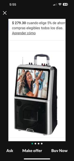 IQ Sound Karaoke Speaker 15” Bluetooth YouTube 