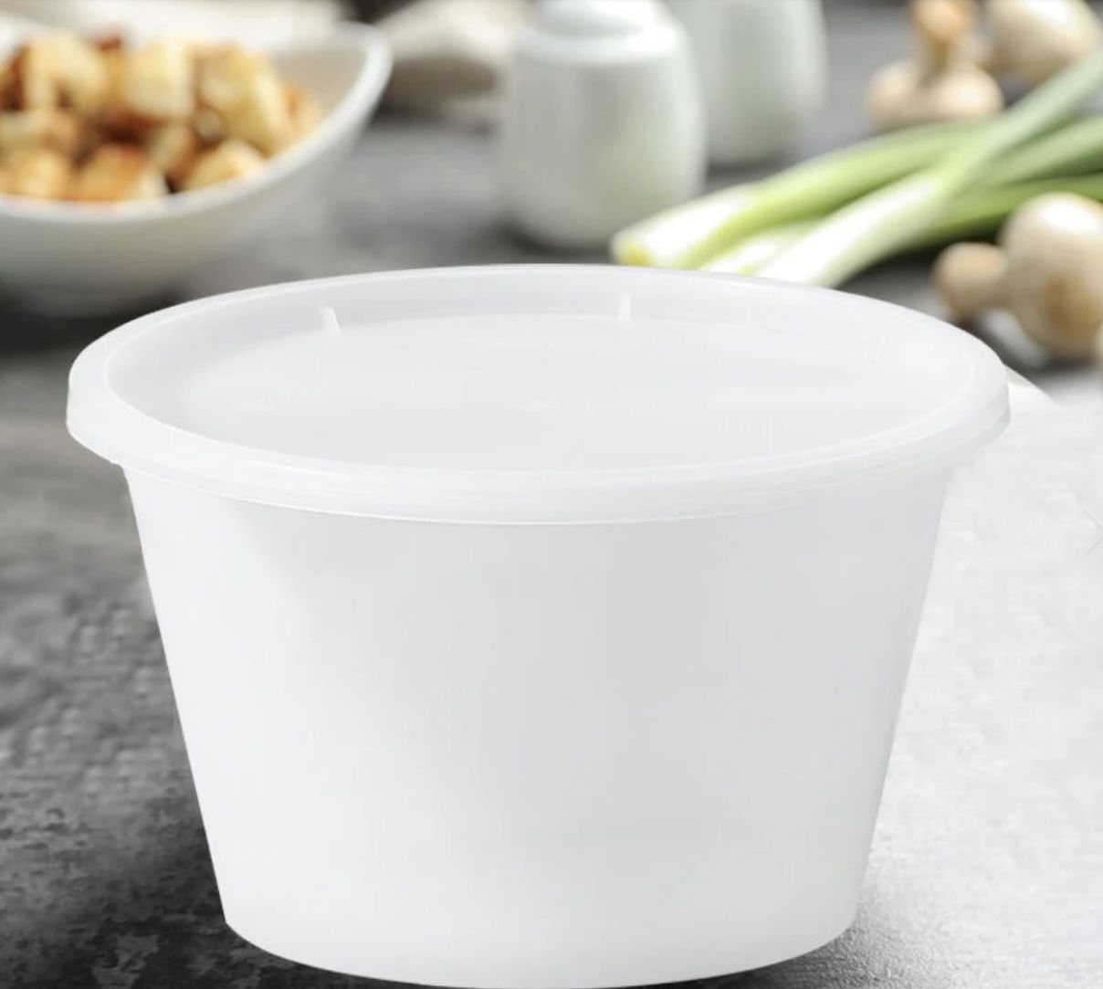 Clear Soup Or Liquid Containers 64 Oz 120 Count For $31, Restaurant Soup Containers Or Liquid Containers That Can Be Used For Events Or Parties