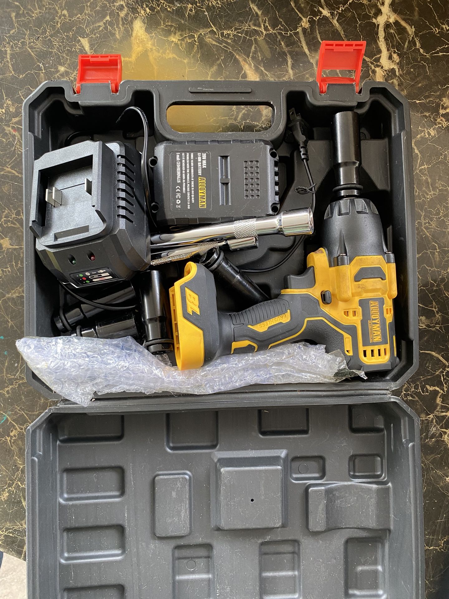 Drill For Impact Wheels