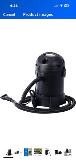 New Open Box **READ** Pond Vacuum Cleaner, 1400 Watt Motor Pond & Water Garden Vacuum System with 14ft  Intake