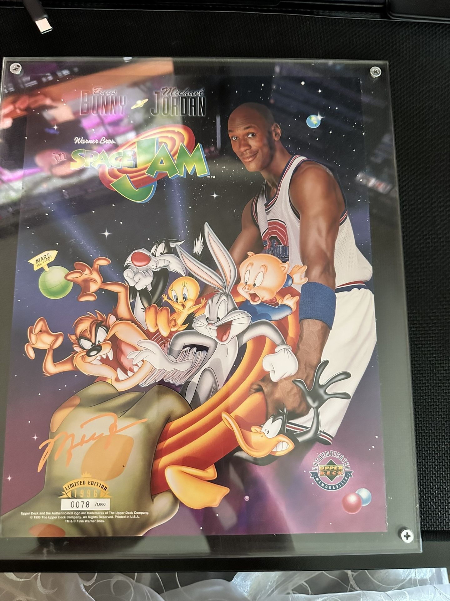 Michael Jordan Space Jam Poster