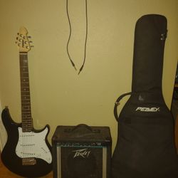 Peavey Amp & Guitar EXC Setup & Bag(189)
